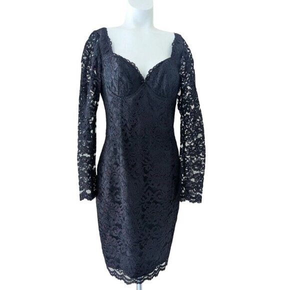 Moda International Vintage Whimsygoth Black Lace Witchy Grunge Gothic Size 10 - Picture 1 of 5